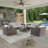Manhattan Rectangular Wicker Outdoor Coffee Table , 47.24'' in. W 27.56'' in. D