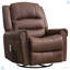 Fauteuil inclinable à bascule pour adultes surdimensionné avec port de charge USB doux avec massage manuel-791841128
