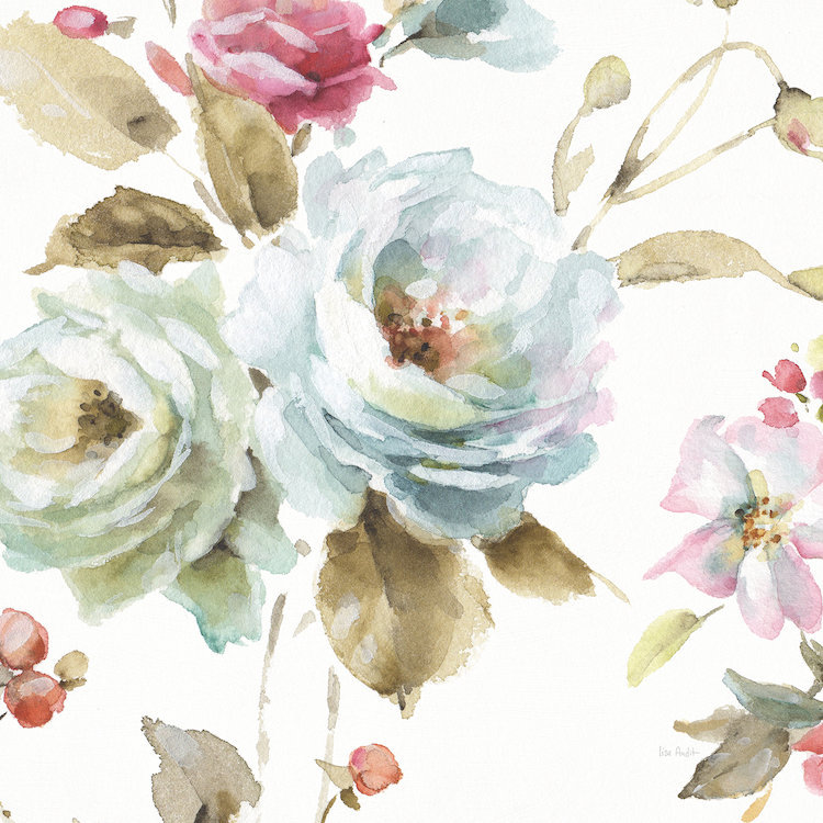 «Beautiful Romance VI», reproduction d'impression sur toile tendue, H 12 po x l 12 po x P 0,75 po, Toile tendue, Pas de tapis