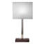 Bush Rectangle Slimline Metal Table Lamp