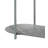 Yukino Gray High Gloss & Chrome Finish Sofa Table