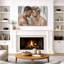 Romantic Couple Portrait Artwork, Bedroom Pictures, Framed Canvas Giclee Print Wall Art-1031939219-1031939220