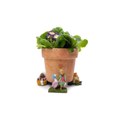 Beatrix Potter Jemima Puddleduck Coloured Planter Feet In Gift Box