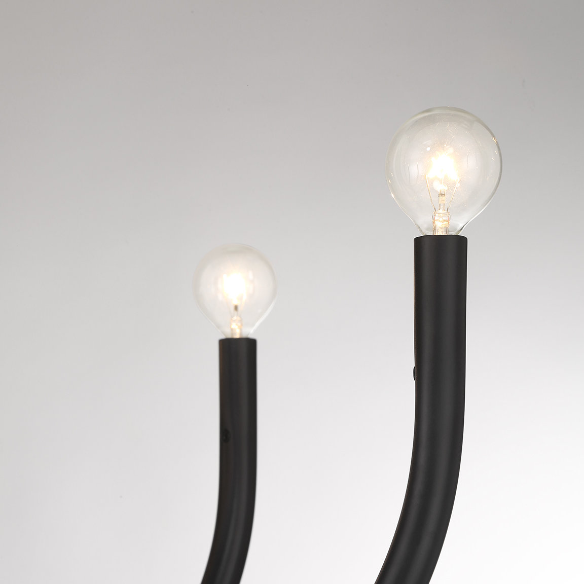 Sorrento 8-Light Chandelier, Black