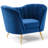 Silver Orchid Blandick Velvet Armchair-1322947078