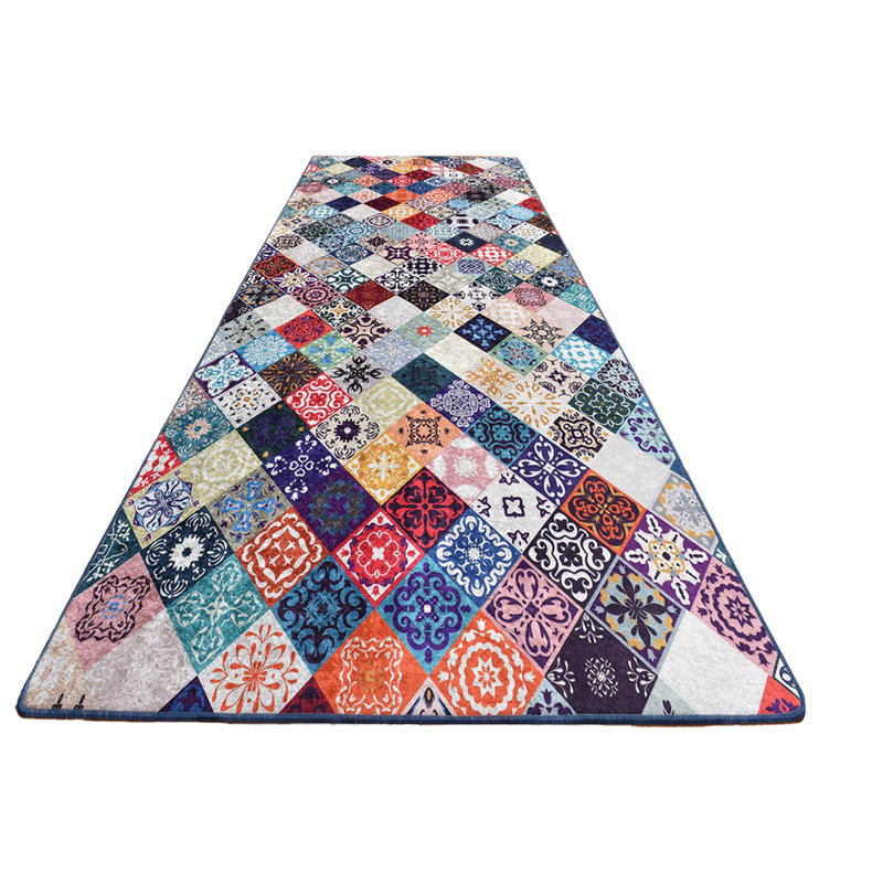 Tapis de couloir 3 pi x 10 pi Rotisha