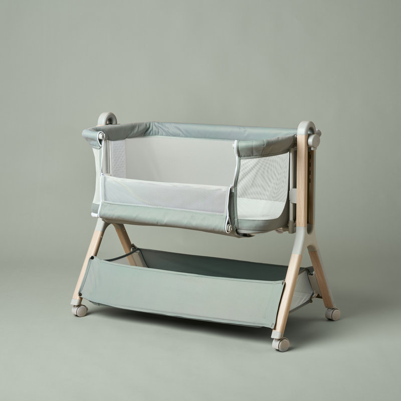 Cloud Bedside Crib - Sage