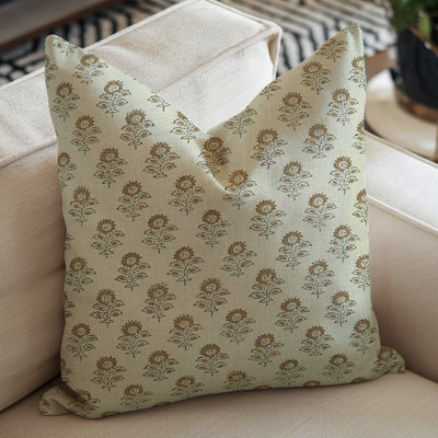 Coussin décoratif en lin pur divin Bagdubuti pour divan-lit Fabividine - 14 x 20 po