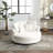Upholstered Slipcovered Barrel Chair-843196857