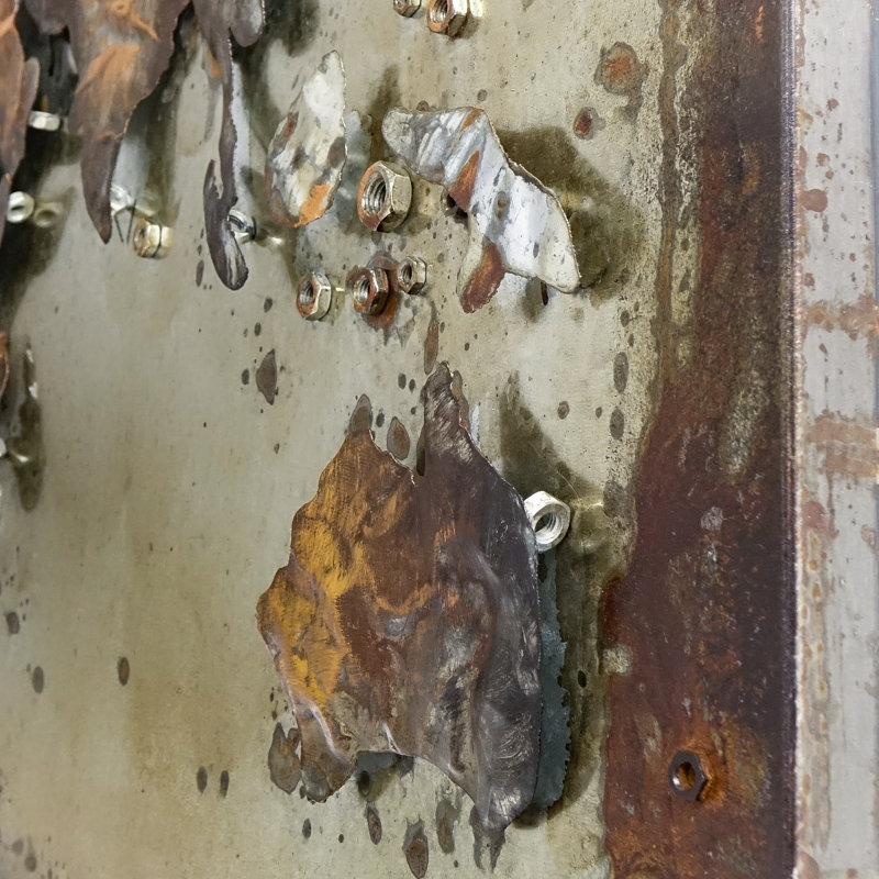 No Frame Painting on Metal
