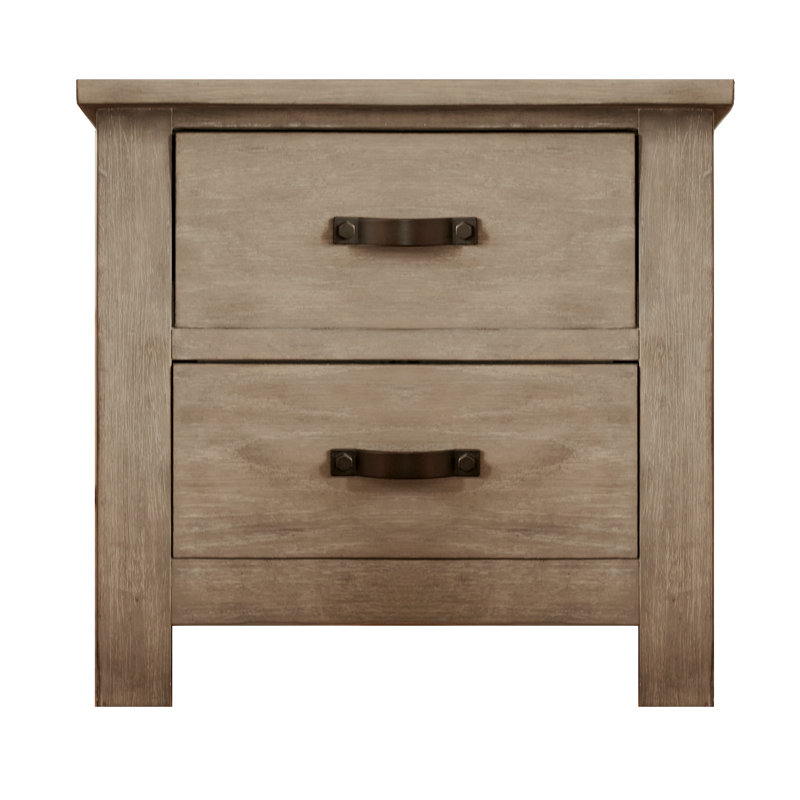 2 - Drawer Nightstand, Fossil