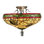 Meyda Tiffany & Stained Glass 4 - Light Semi Flush Mount