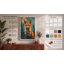 Fox Beneath the Moon Boho - Wrapped Canvas-316361063-316361116