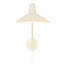 Steel Flush Mounted Sconce