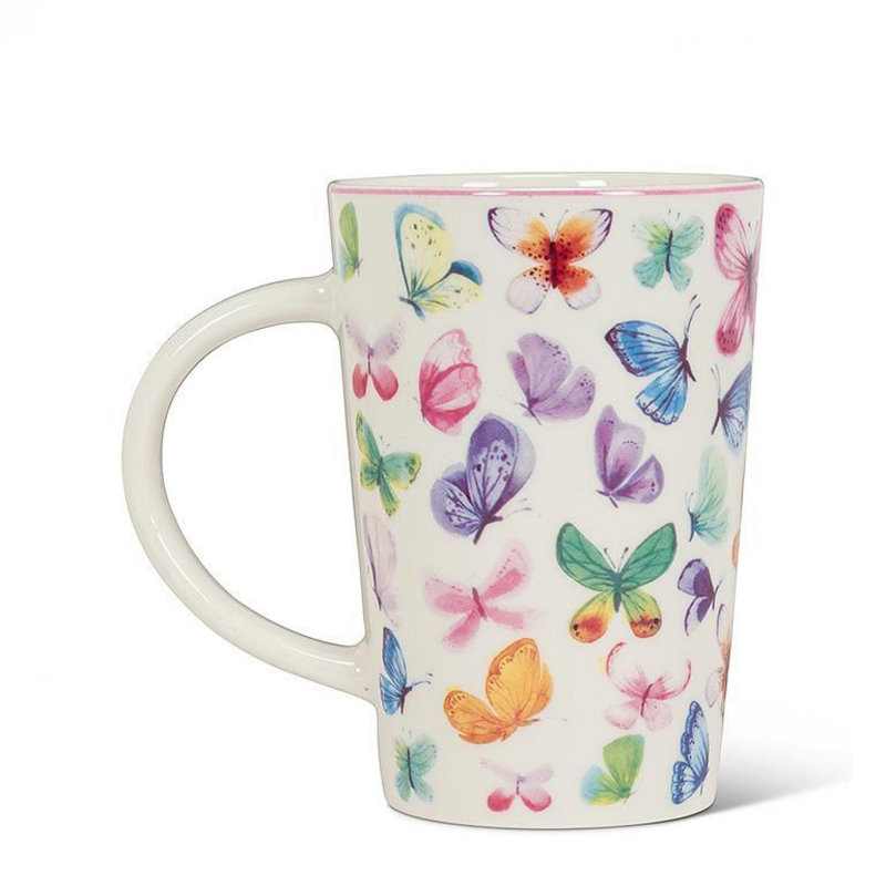 Butterfly Print Mug