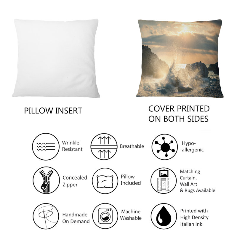 Coussin Big Wave