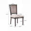 Chaise de salle à manger rembourrée Kelton-134284978-134284979