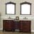 Elbridge 82.7 " W Freestanding Standard Free Standing 2 Double Vanity Bathroom Vanity With Marble Top