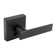 Flat Privacy Door Lever with Square Rosette