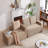 Compression L-Shape Sectional Couch (Camel)