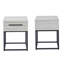 Findlay 3-Piece Bedroom Set, Plush 3D Upholstered Bed with Two Nightstands, Full-1845186346-1845186359