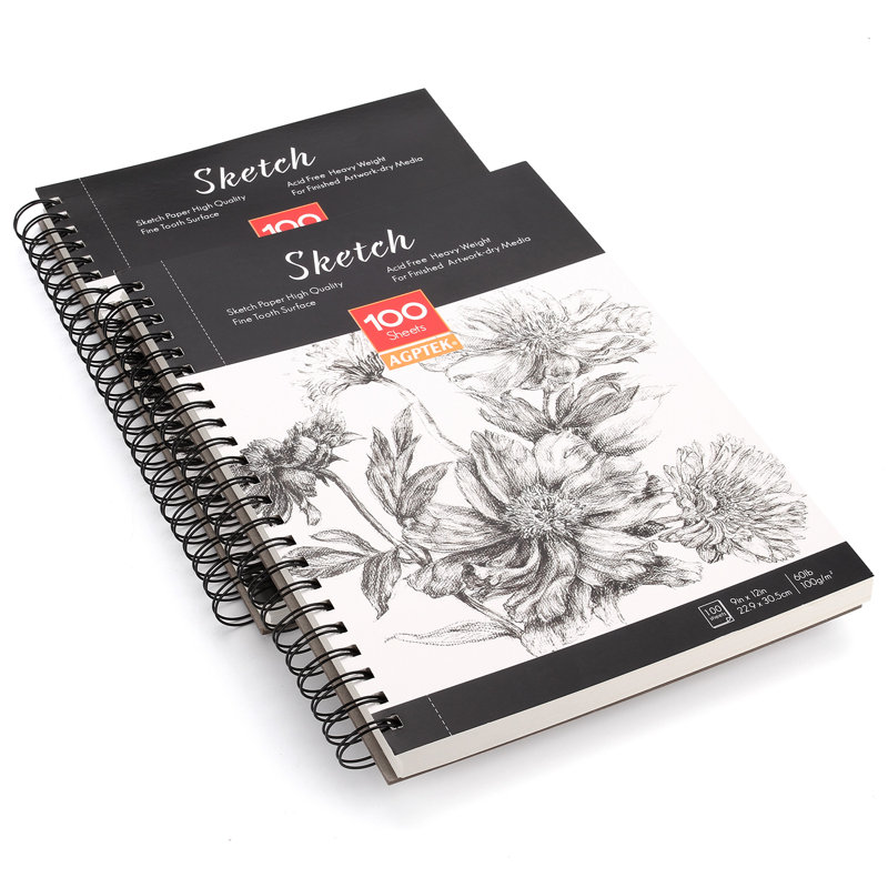 Art Sketch Book 9*12" (2 Packs)