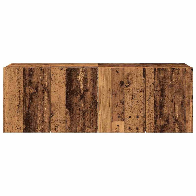 Atravion Unfinished TV Stand, Old Wood, 60cm