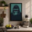 Gorilla's Gaze Modern - Wrapped Canvas-242520819-242520817