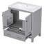 Bathroom Vanity with Single Sink, Combo Cabinet Undermount Sink