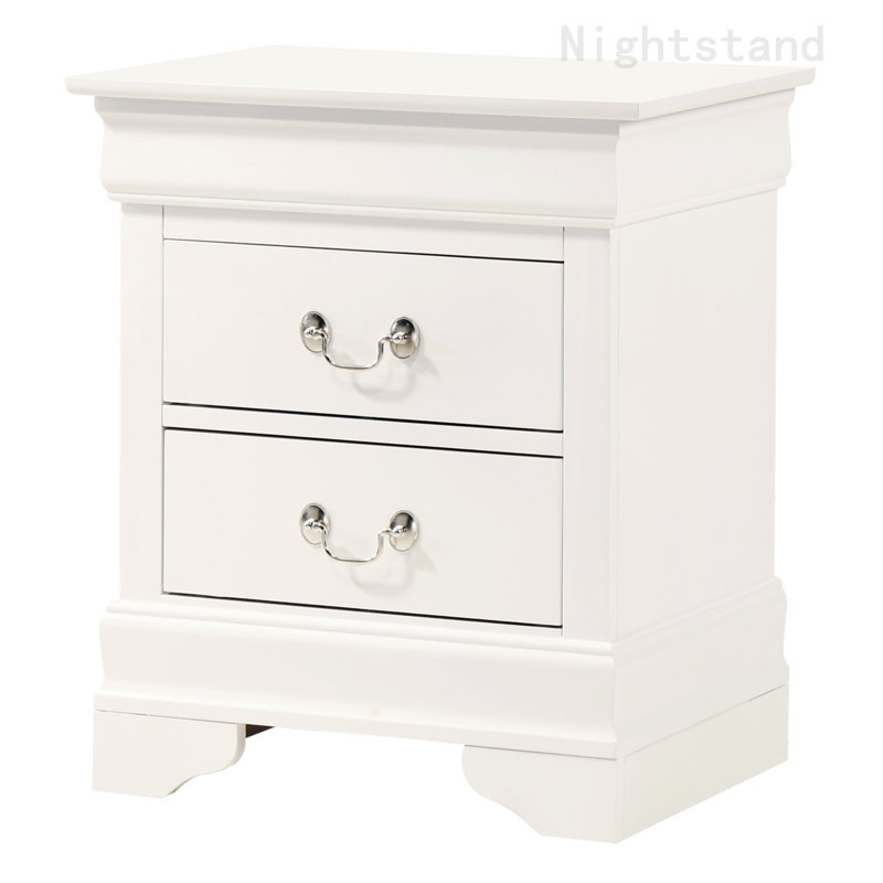 Jeffreys 21'' W Nightstand, White
