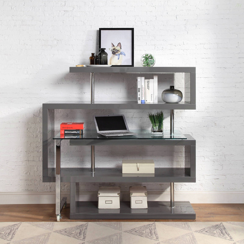 Bureau d'écriture Buck II, Gris