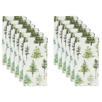 Serviettes de table Forest Trees