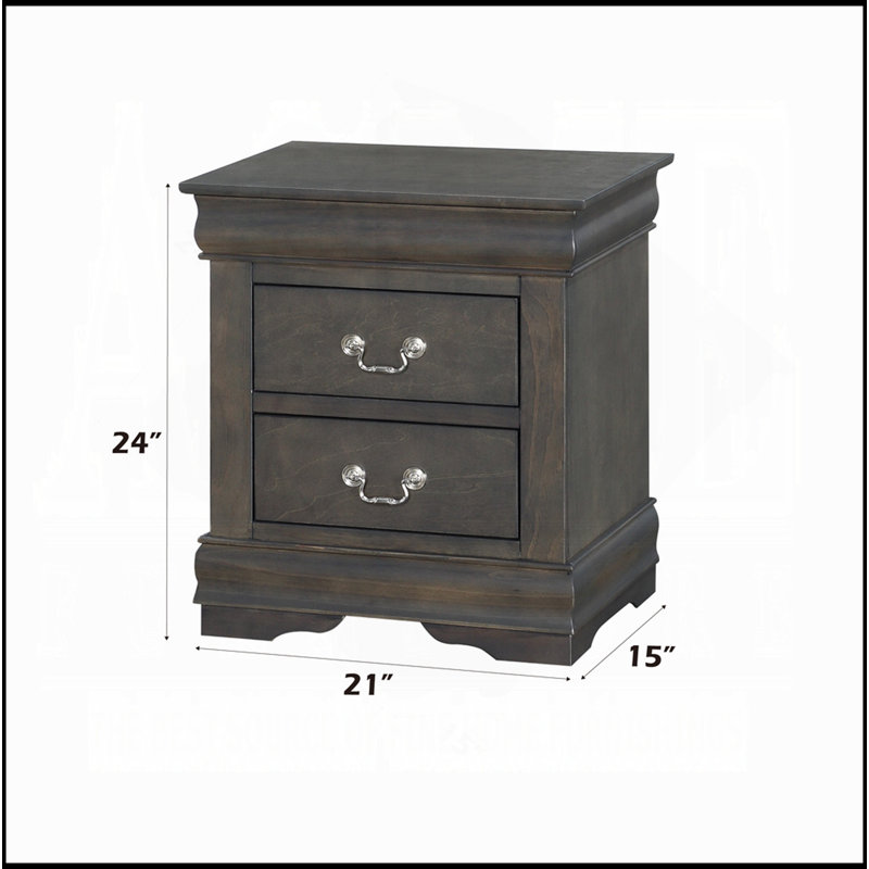 Mobilier de chambre à coucher 1Pc, Gris foncé