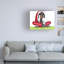 «Black Dachshund in Golf Cart» par Danny Gordon, impression sur toile tendue-955218431