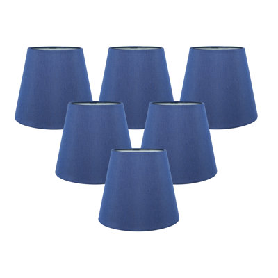Faux Silk Taper Lamp Shade
