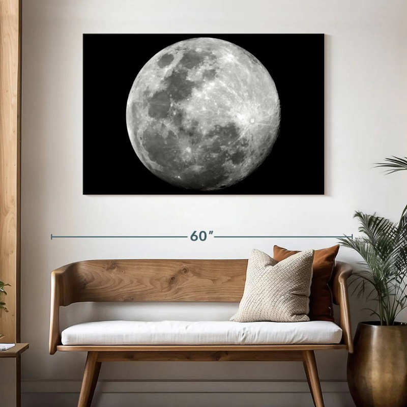 Oberle Simple Moon, 32" H x 48" W