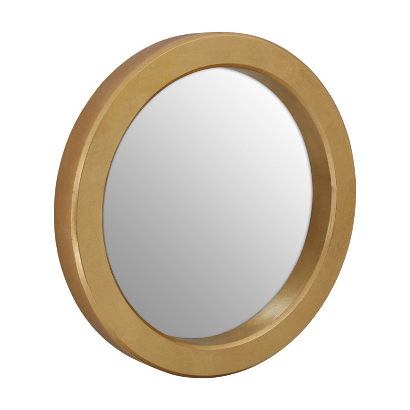 Murrysville Metal Round Wall Mirror
