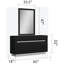 Commode 6 tiroirs avec miroir Ashtonbury-1785160579