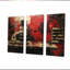 Ensemble de décoration murale rouge et noir-2093864457-2093864463