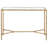 Sewall Metal And Glass Console Table-622875203