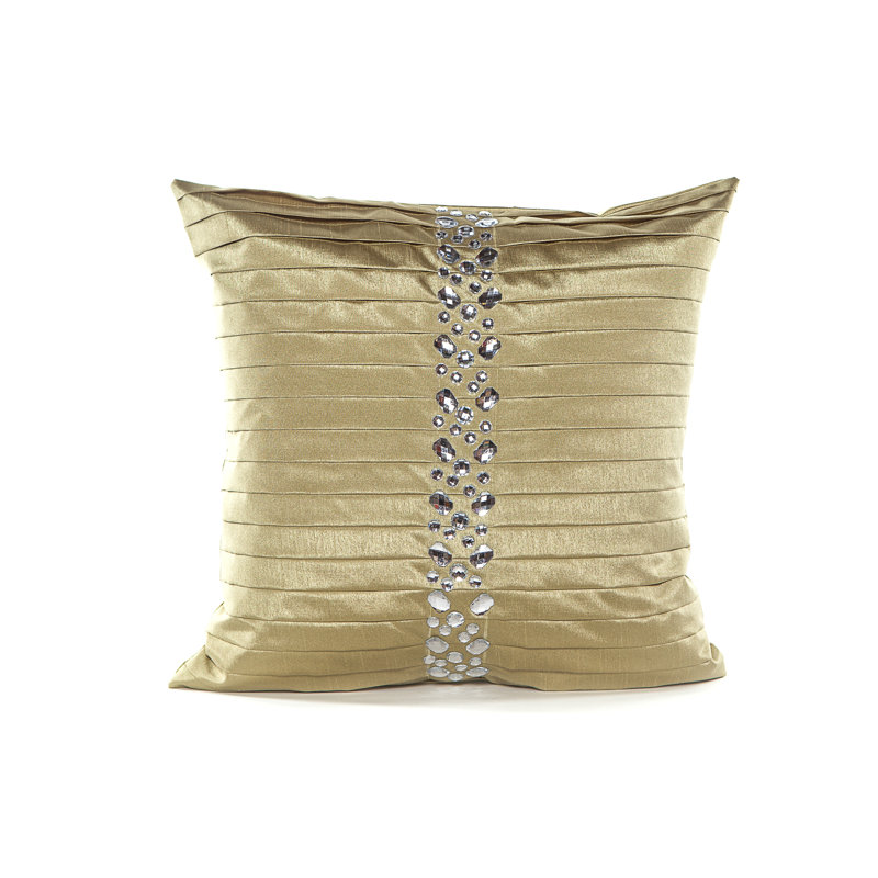 Housse et insert de coussin carré Diana, Lime