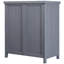 Armoire de rangement pour l'extérieur Outsunny, remise à outils extérieure avec plateau galvanisé et deux tablettes pour outils de jardin ou accessoires de piscine, gris-98248054