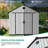8x10 Ft Outdoor Storage Shed With Windows