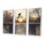 «Black Street Bmx Bike Tricks - Cycling», ensemble d'art mural-107187726-107187733