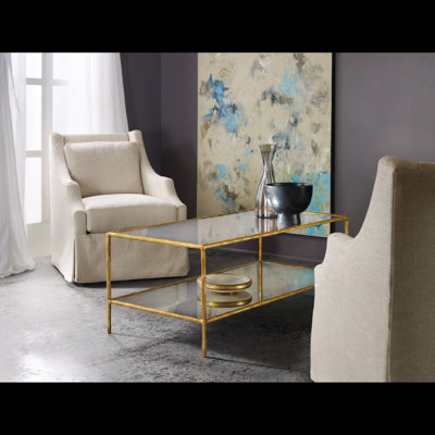 Organic Glass Cocktail Table