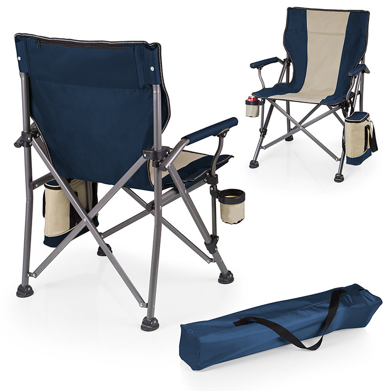 Chaise de camping Outlander XL capacité 400 lb avec glacière Dustin, Marine