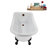 58" Streamlin Clawfoot Tub,Tray,Drain, Clawfeet-101628926-102219861
