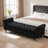 65.75" Wide Upholstered Storage Bench-477092684