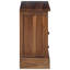 Solid Wood Rectangle Accent Cabinet