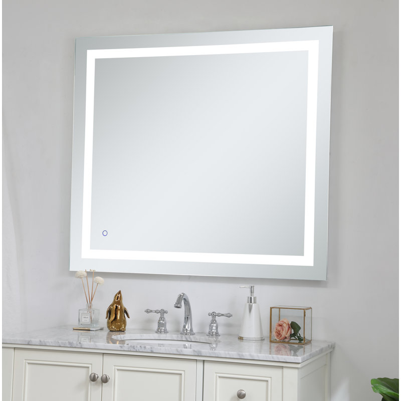 Scoles Flat Wall Mirror, 40" x 36"